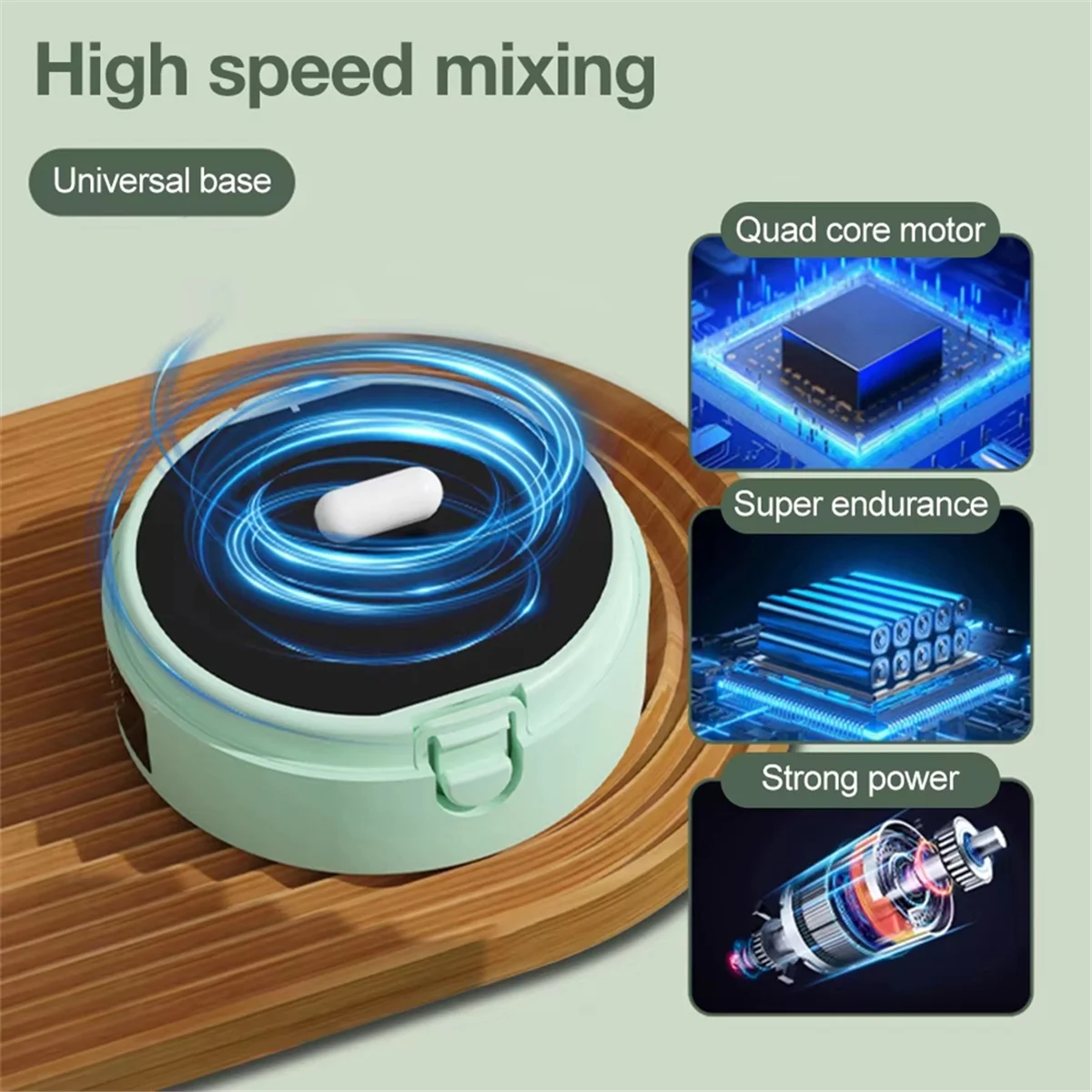 AB06 Automatic Stirring Cup Rechargeable MagneticMixer Electric Stirring Mugs Stainless CoffeeMug Rotating Magnetic Tumbler,A
