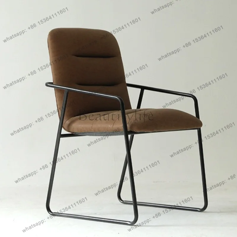 LSNordic Retro Office Chairs Leisure Comfortable Advanced Fashion Office Chairs Modern Vanity Furniture Cadeira Lsdny