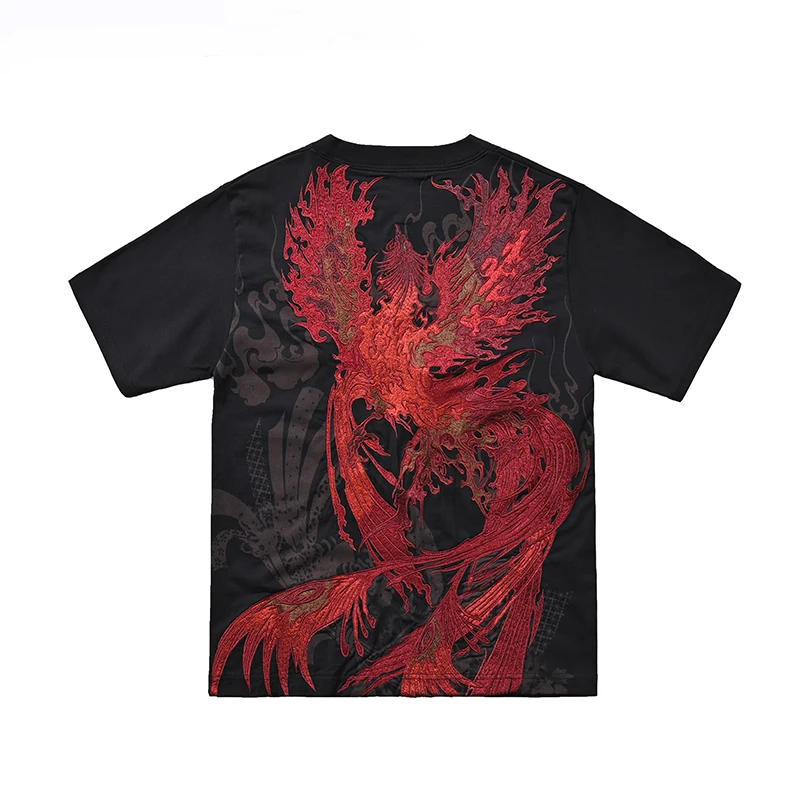 Male Female Couples Summer New Embroidered Trendy Tops Fashion Short-sleeve Round Neck T-shirts Loose Comfort Breathable Tees