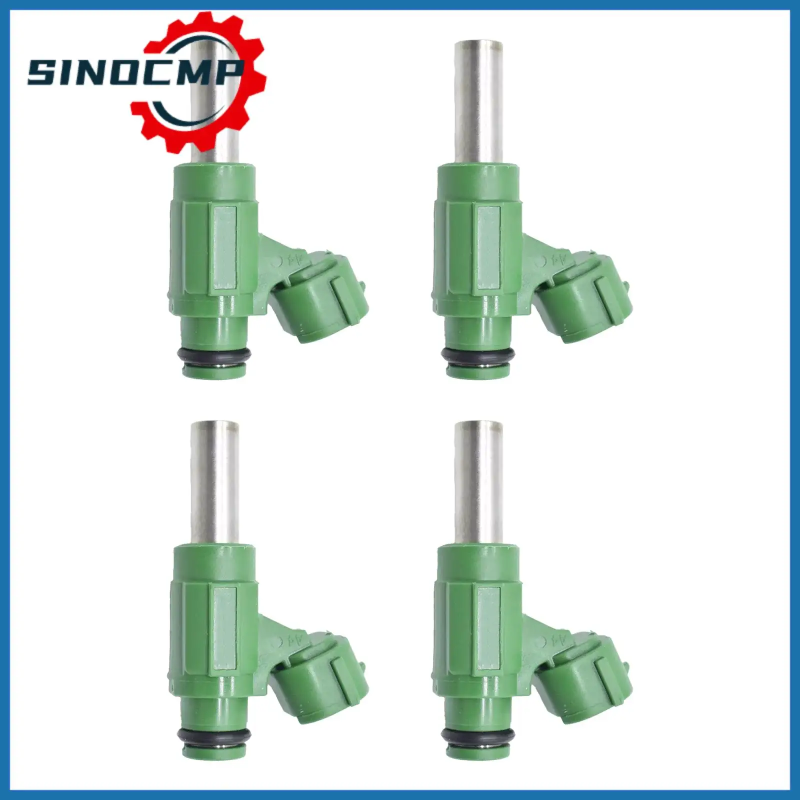 

4Pcs New Fuel Injectors 15710-04K00 Cars Accessories For Suzuki 2017-2024 GSXR1000 GSXS1000 2018-2023 GSXS750 AN400 Burgman 400