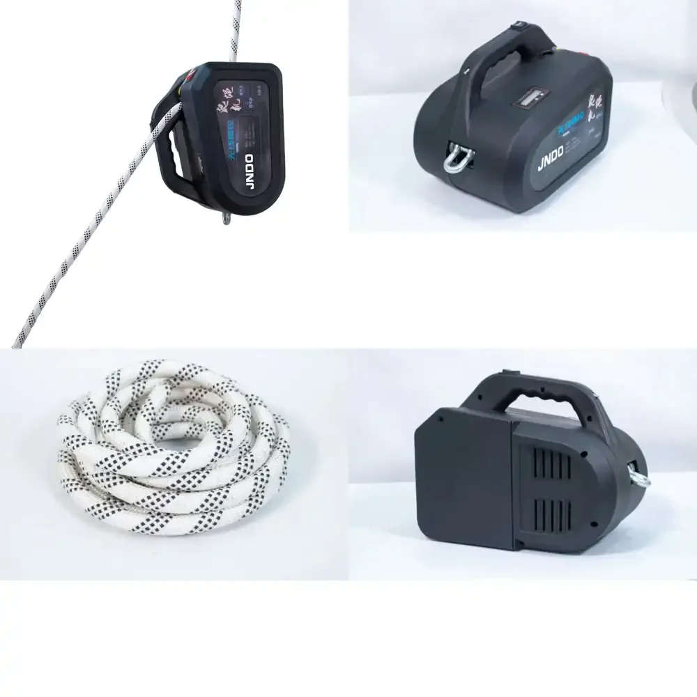 

Portable Electric Rope Climbing Machine 120kg Mini Electric Lift Hoist