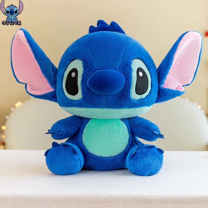 Kawaii Stitch Plush Toy Lilo and Stitch Plushie Stuff Cushion Pillow Home Decor Birthday Gift Girl Disney Anime Figure Children