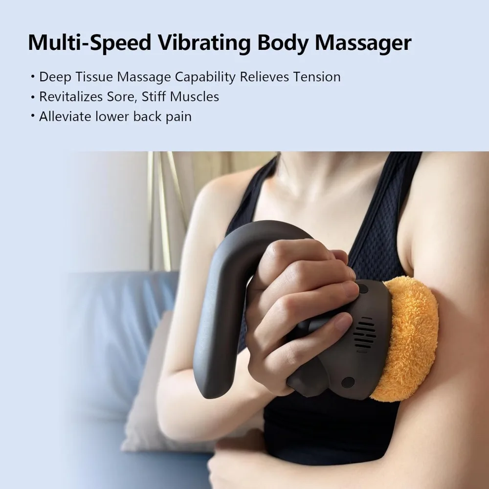 

Handheld Professional Mini Orbital Buffer Relief Massager
