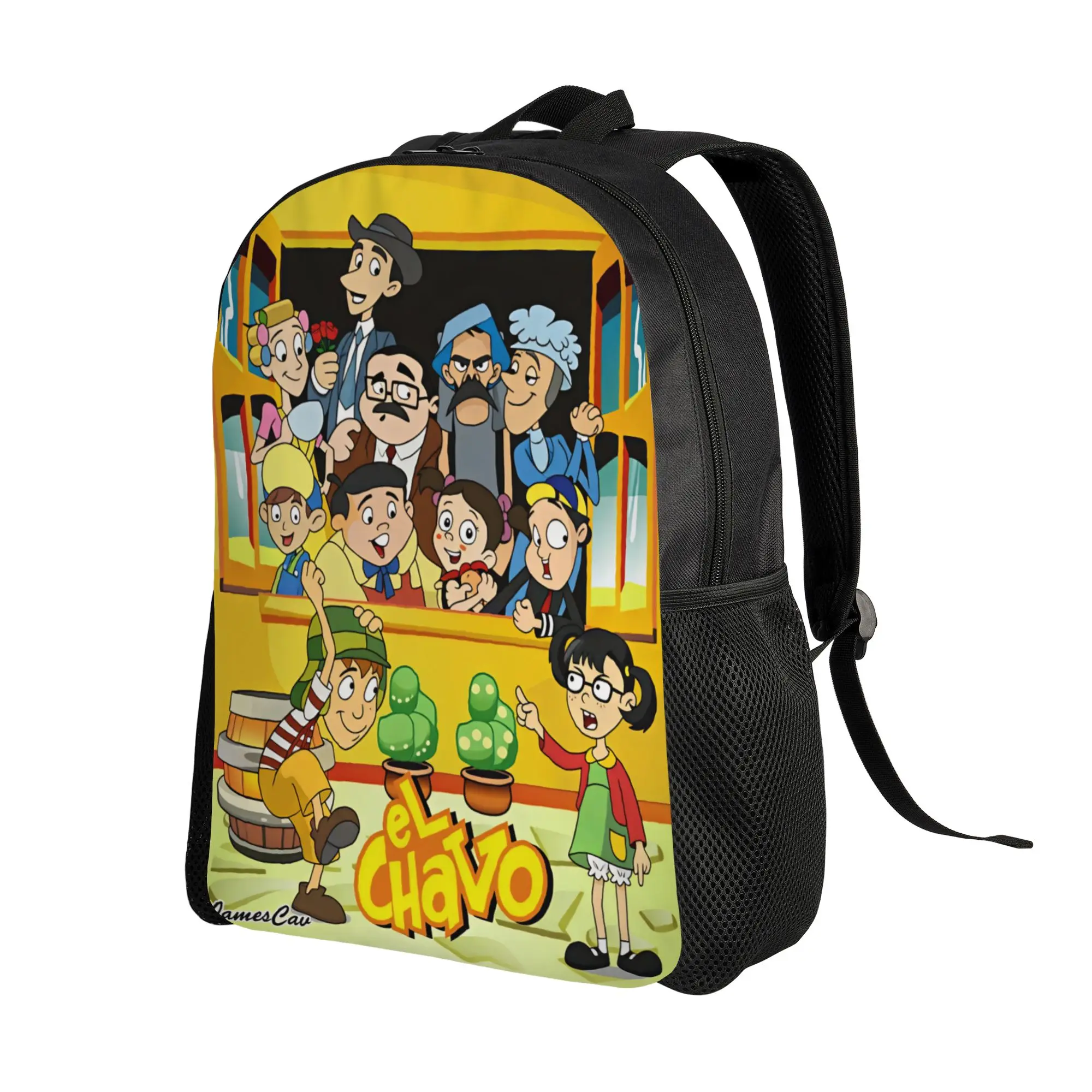 El Chavo del Ocho  Backpack  University Backpacks Youth Colorful Breathable High School Bags Aesthetic Rucksack