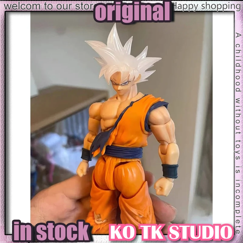 

KO TK Custom Dragon Ball Son Goku Ultra Instinct Head Accessories Super Saiyan Goku Head Action Figures Collection Gift Toys