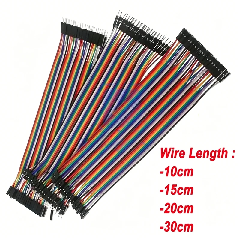 Dupont Wire Kit Male To Male + Male To Female and Female To Female 10cm/20cm/30cm Jumper Wire Dupont Cable for Arduino 40pin
