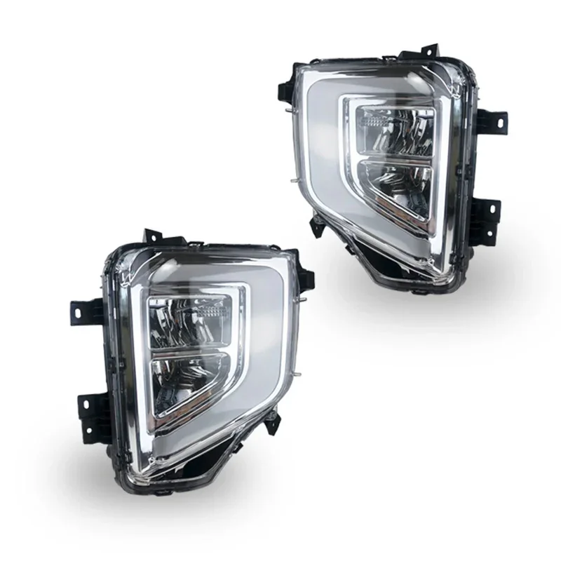 

Оптовая продажа, новый стиль, автозапчасти, фара, автомобильный светодиодный корпус, противотуманная фара в сборе для triton 2015+