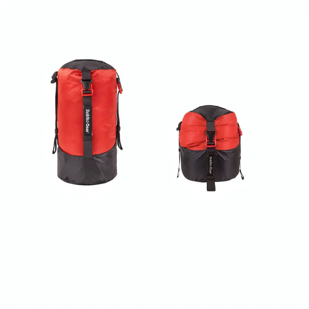 70D Fabric Compression Bag Travel Packing Organizer Outdoor Sleeping Bag Storage Sack Portable Camping Gear Container