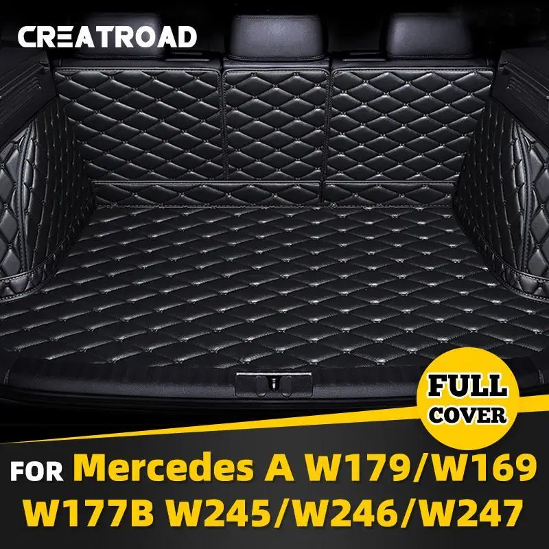 

CREATROAD For Mercedes A Class W176 W169 W177 B class W245 W246 W247 Auto Full Coverage Trunk Mat Car Cargo Liner Accessories