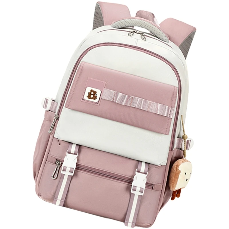 Mochila versátil para niñas adolescentes, bolso escolar espacioso y práctico con correa acolchada, mochila informal, mochilas