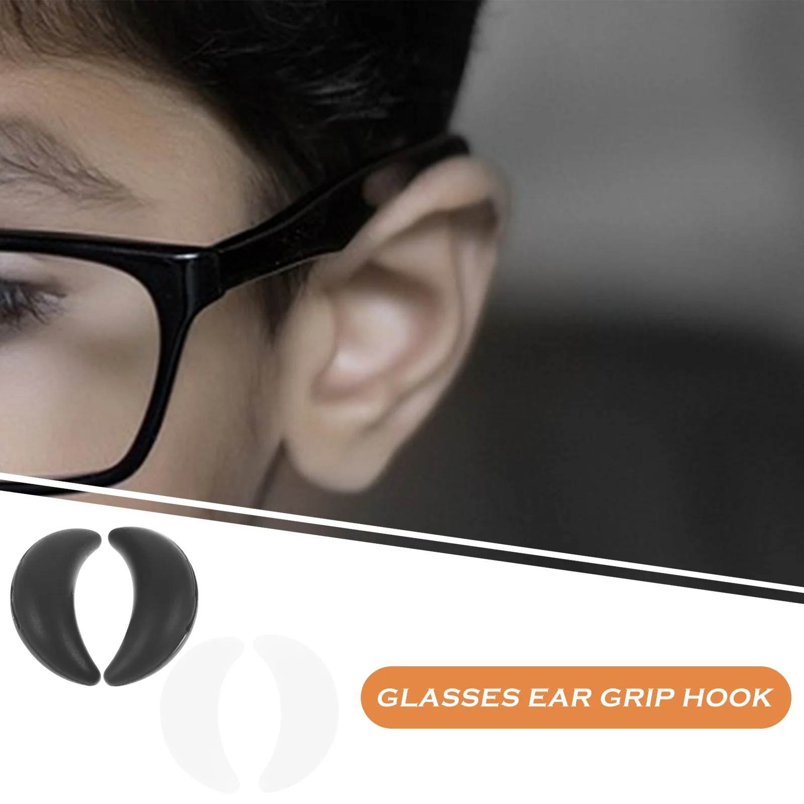 20 Paar Brillen-Ohrgriffe, rutschfeste Silikon-Brillen-Ohrgriffhaken, weich, bequem, für Kinder, Brillenhalter, rutschfest, sicher