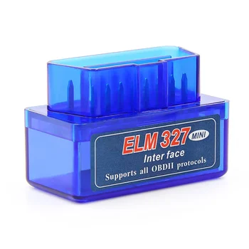 Nový mini ELM327 Bluetooth V2.1 OBD2 autodiagnostický skener ELM 327 Bluetooth pro Android/iOS ODB2 čtečka kódů OBD2 10 nejlepší prodej skenování odemknutí auta - №8