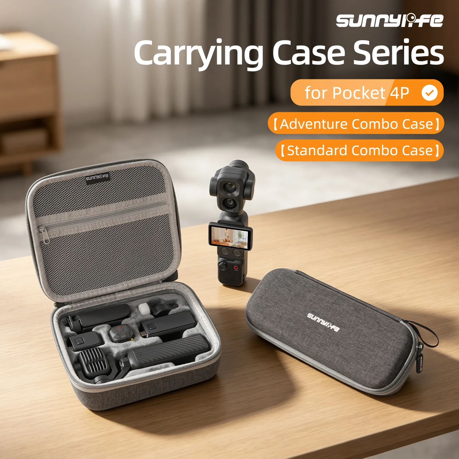 �y�Z�[�����zSunnylife �n�[�h�L�������O�P�[�X DJI Osmo Pocket 4P �ϏՌ����[�o�b�O�|�[�^�u���ی�n���h�o�b�O�{�b�N�X�J�����A�N�Z�T���[ ?