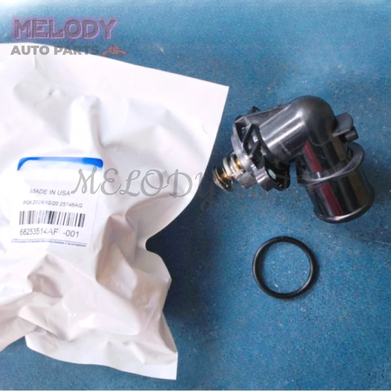 68253514AF 68253457AA Engine Coolant Thermostat for Chrysler 300 Jeep Grand Cherokee 3.0 Diesel