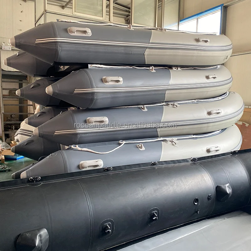 Factory High Quality 1.2mm Pvc Durable 330cm 360cm 380cm Inflatable Dinghy Factory Price