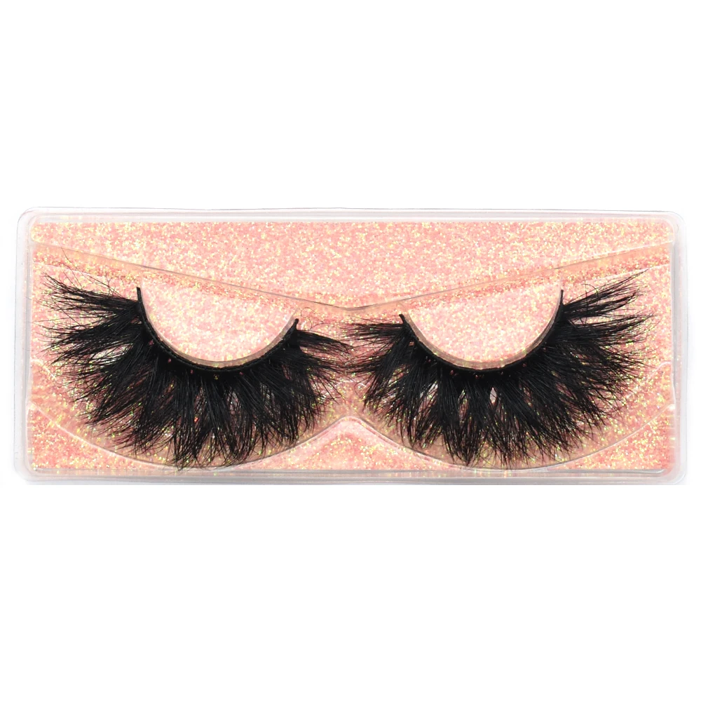 FOXESJI 3D Nerz-Wimpern Flauschige Hochvolumige Wimpernverlängerung Natürliche Zarte Volle Nerz-Kunstwimpern Großpackung Wimpern-Make-up – Detail 5