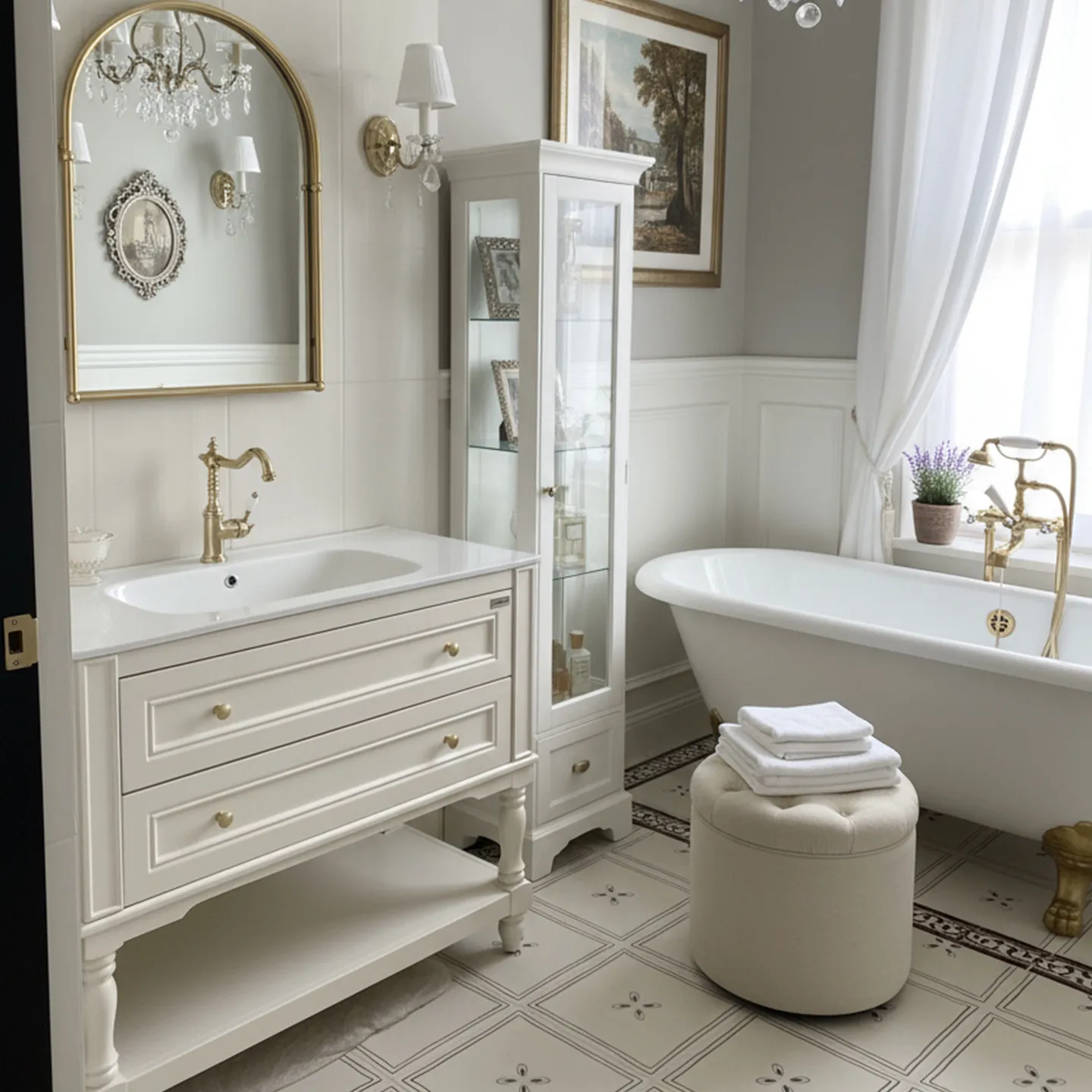 

Washbasin, oak paint floor-to-ceiling bathroom cabinet, sink washbasin cabinet combination