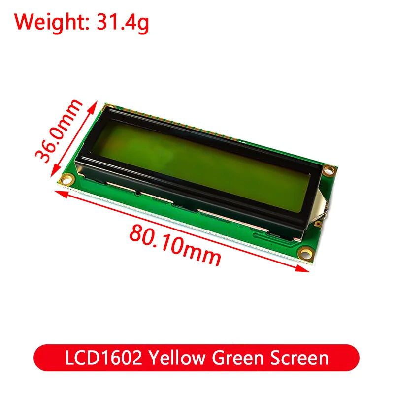 Variant: LCD1602 Green