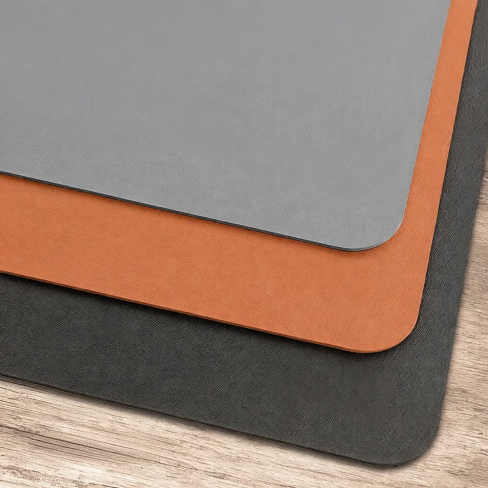 Professional Leather Desktop Mat Large Mouse Pad Waterproof Writing Table Mat For Office Home Keyboard Protector