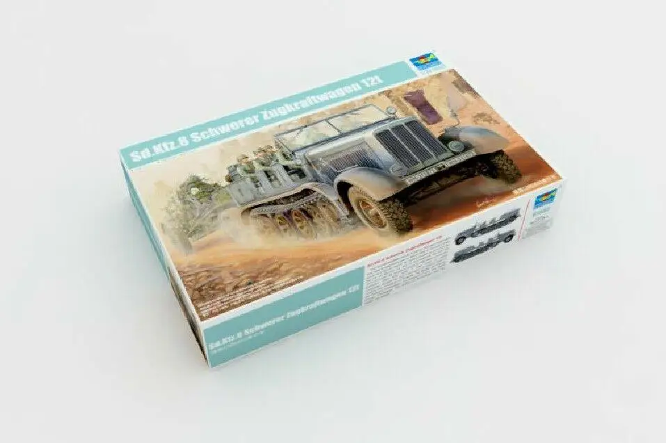 

Комплект модели Trumpeter 01583 1/35 Sd.Kfz.8 Schwerer Zugkraftwagen 12t Комплект пластиковой модели для сборки