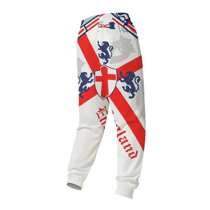 2026 Summer English Fashion Casual Personalized Street Pants Adult and Children Large Size Speed Drying Sports Pants