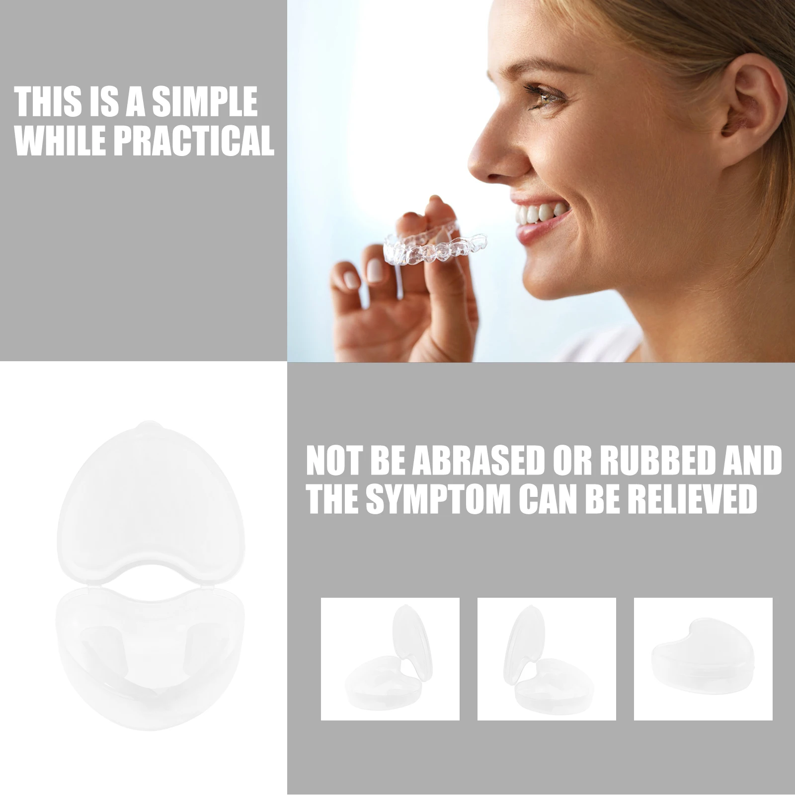 Aparatos de ortodoncia para adultos, Material Corrector de dientes, retenedor Dental, cuidado bucal, alisado de dientes, 1 ud.