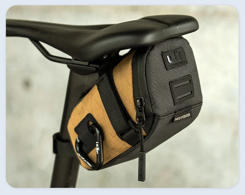 Neo Porter Fahrrad-Satteltasche Wasserdicht Stoßfest MTB Fahrrad-Sattelstützen-Tasche Aufhängbare Rücklichter Fahrrad-Heckwerkzeugtasche – Detail 10