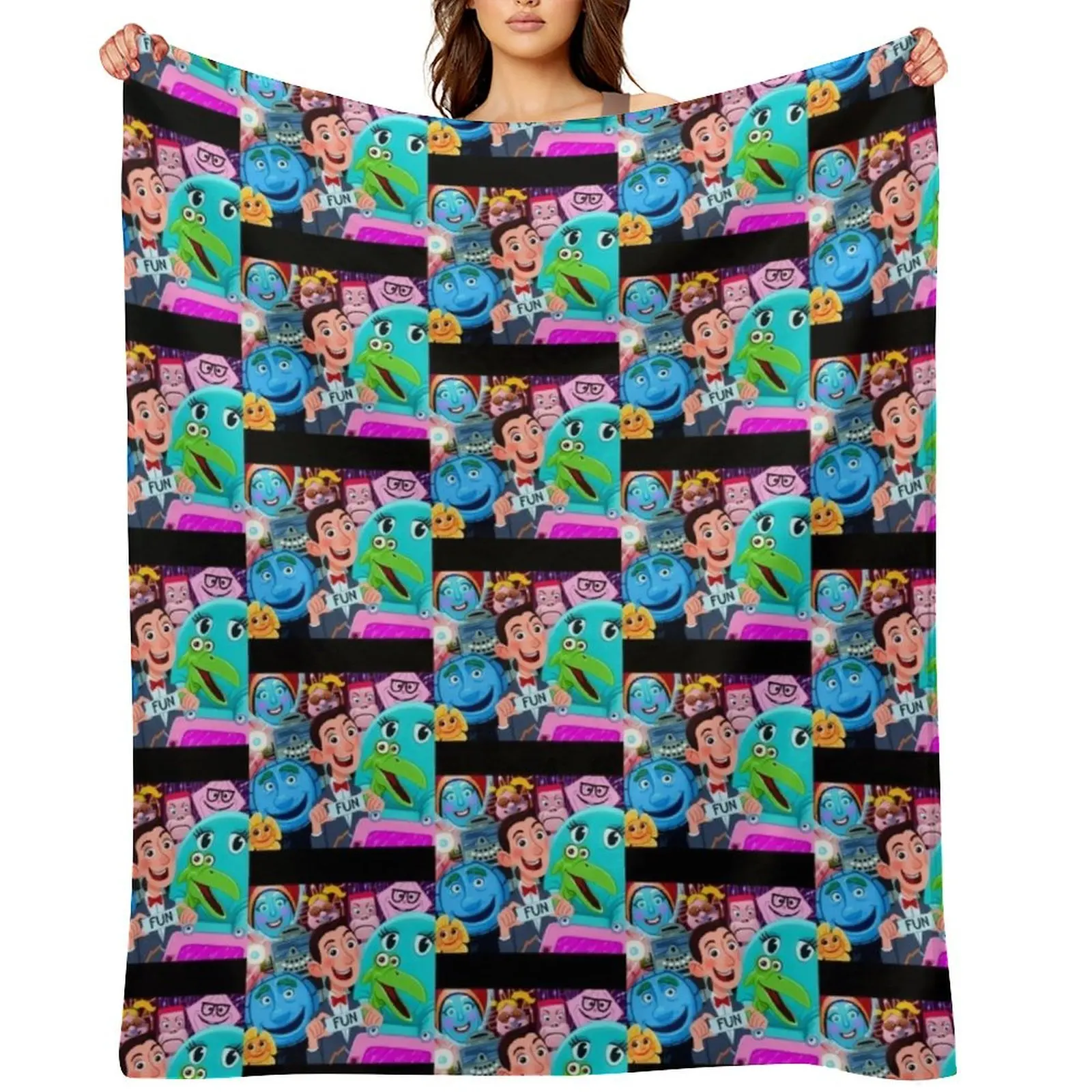 

Pee-wees-playhouse, 80s, jambi, peewee, pee wee herman, pee wees big adventure Throw Blanket Giant Sofa Blankets