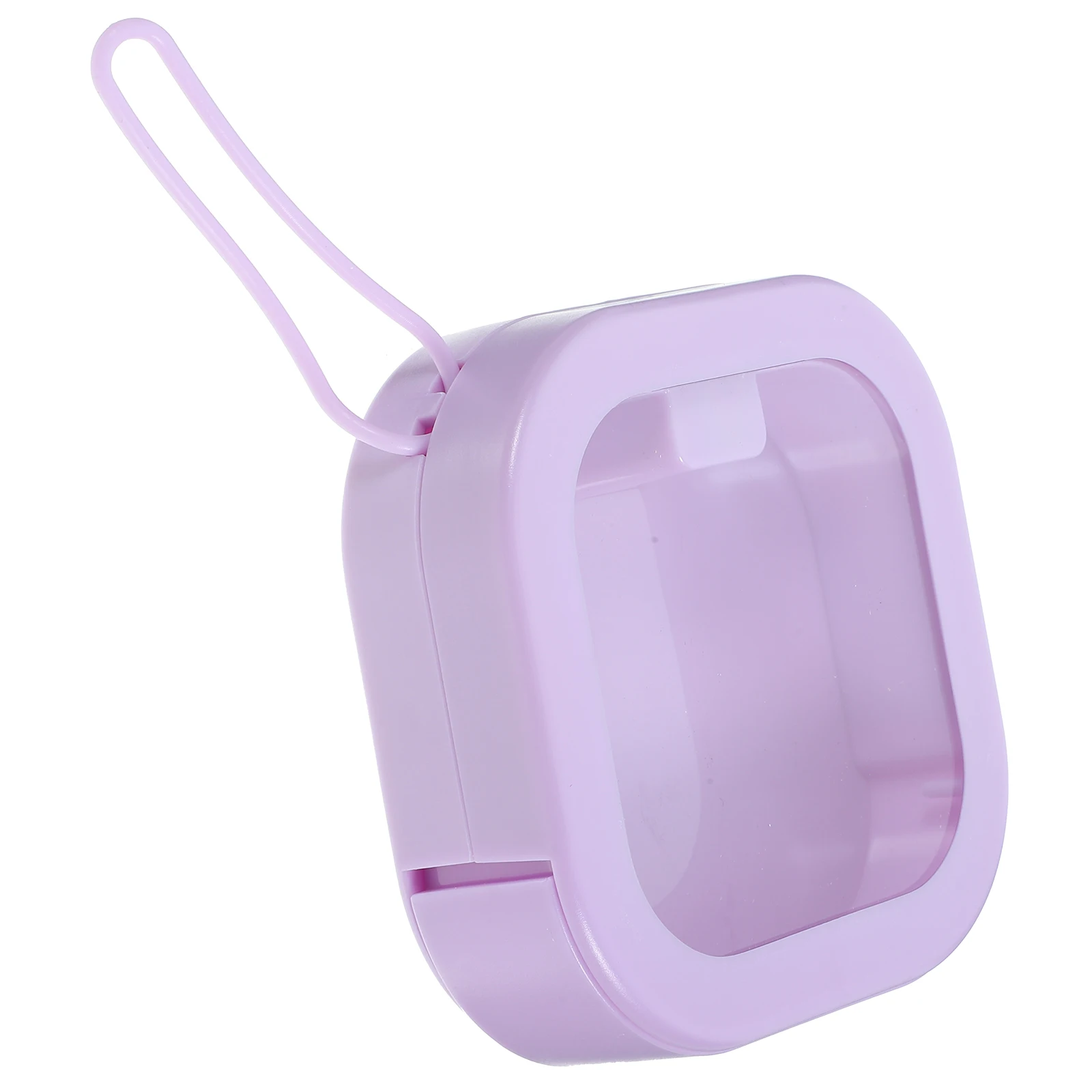 

Hair Tie Storage Box ABS TPE Portable ganizer for Accessories Earrings Rings Beads Mini Goods Home Desktop Wall Mountable