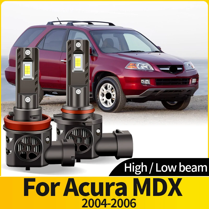 Canbus High quality LED Car Headlight 15000LM CSP 110W 6500K Light Bulb Kit Turbo Light 12-24V White For Acura MDX 2004-2006
