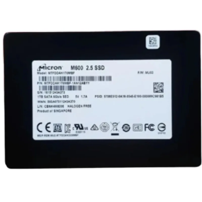 

Brand New M600 1TB Solid State Drive 2.5inch SSD SATA3 6Gbps Internal SSD Hard Disk for Laptop Desktop