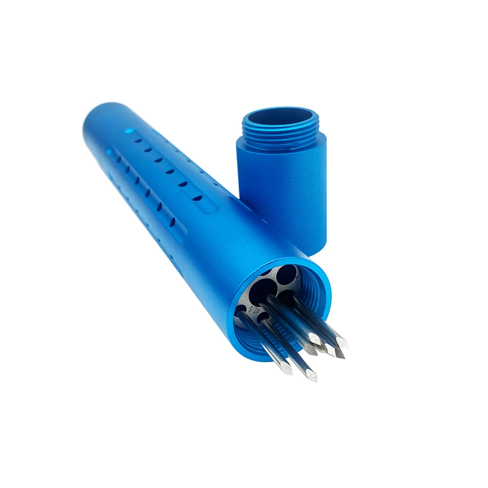Kirschner Wires Aluminium Alloy Sterilization Tube for Pins Dirll Bits Storage Orthopedic Surgical Instruments