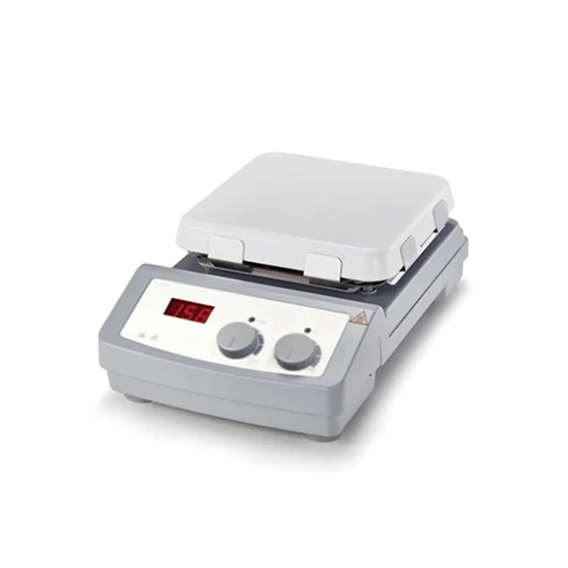 HAIJU LAB 0-1500 RPM Max Temperature 550 degree 10L Glass Ceramic Plate LED Display Magnetic Hotplate Stirrer(MS7-H550-S)