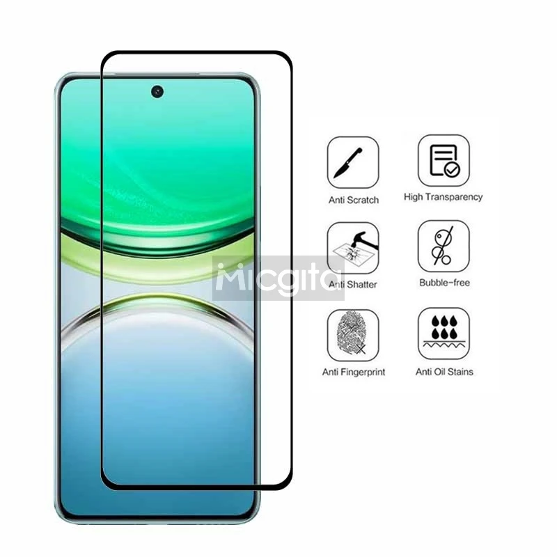 4in1 New Sale For VIVO Y300 Pro Tempered Glass film and Soft Fiber Camera film