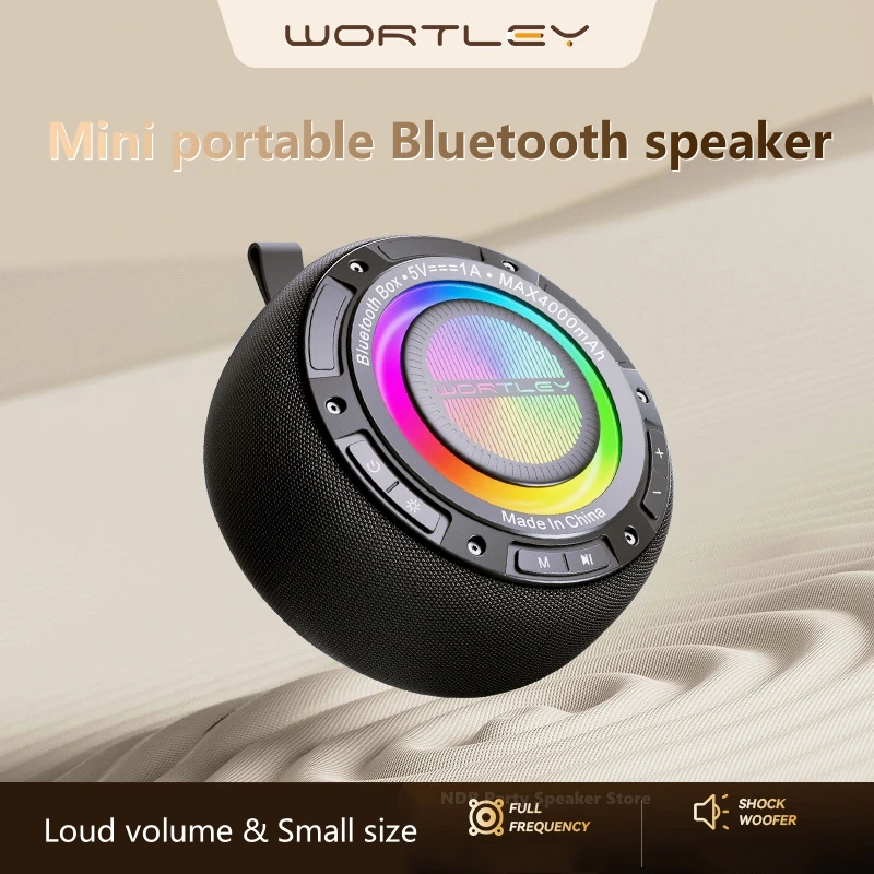 

Bluetooth Speaker Home Wireless Small Audio Outdoor Camping Drum Subwoofer Overweight U Disk Car Computer High-quality Speakers