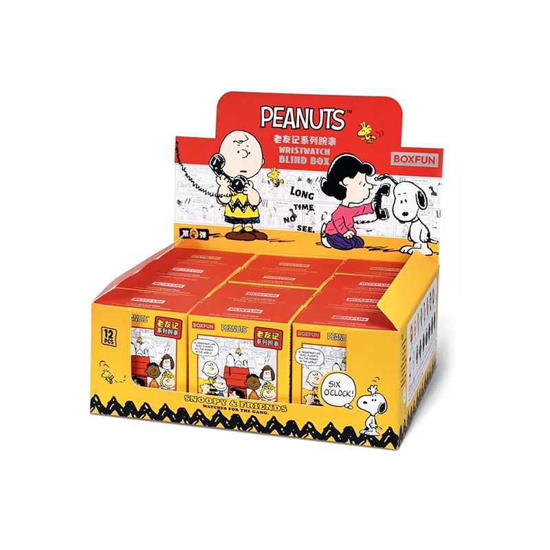 Mai and Snoopy PEANUTS watches blind box trendy toys anime goods cartoon watches cute toy watch gifts