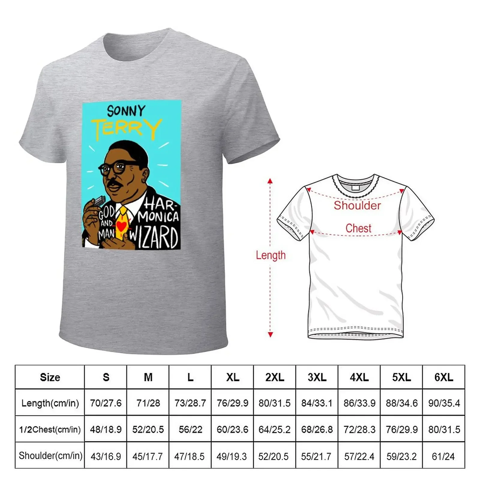 Sonny Terry Blues Folk Art T-Shirt basketball graphic tees graphic shirts funny t shirts for men