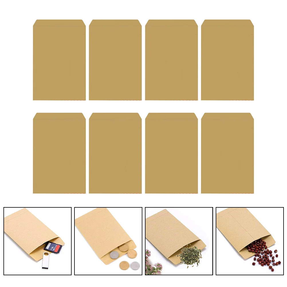 200 Pcs Customized Envelope Key Envelopes 165X102CM Kraft Paper Photo File Bag