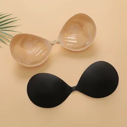 Summer Women Chest Stickers Lift Up Nude Bra Self Adhesive Bra Invisible Cover Bra Silicone Pad Sexy Strapless Breast