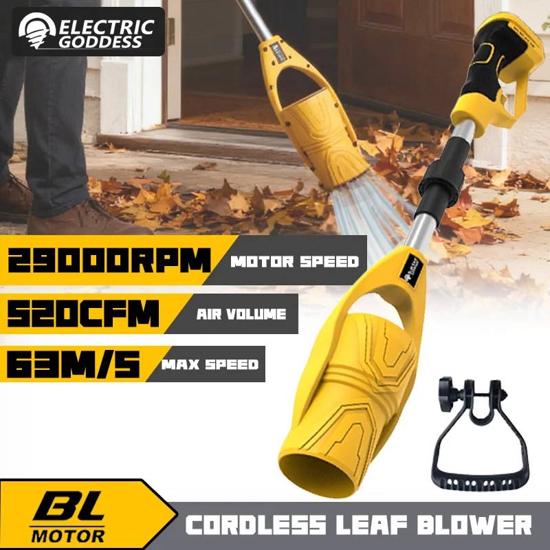 

Electric Goddess Brushless Air Blower For Makita 18V Battery Pin ﻿Cordless Handheld Leaf Blower Super Strong Jet Turbo Blower