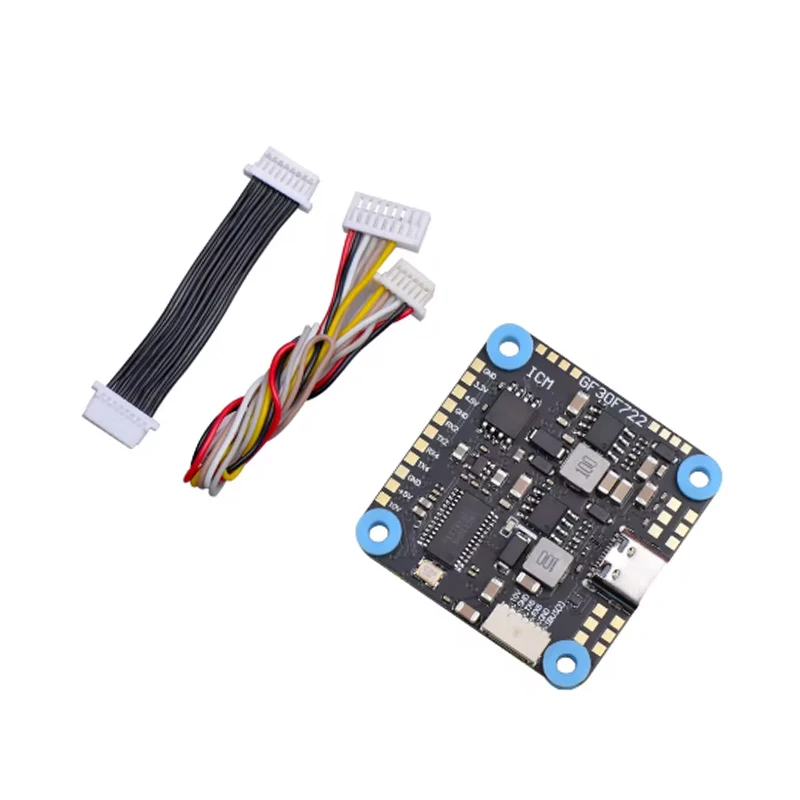 JHEMCU GF30F722-ICM F722 Baro OSD 5V 10V Dual BEC Flight Controller 3-8S 30.5X30.5mm for RC FPV Freestyle HD Drones Parts