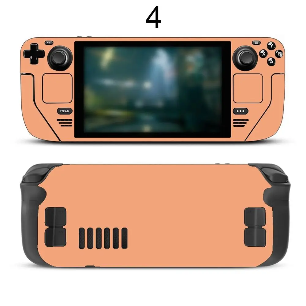 DIY Game Console Decor Wrapping Cover Protective Cover for Steam Deck Aesthetic Skin Decal For Steam Deck