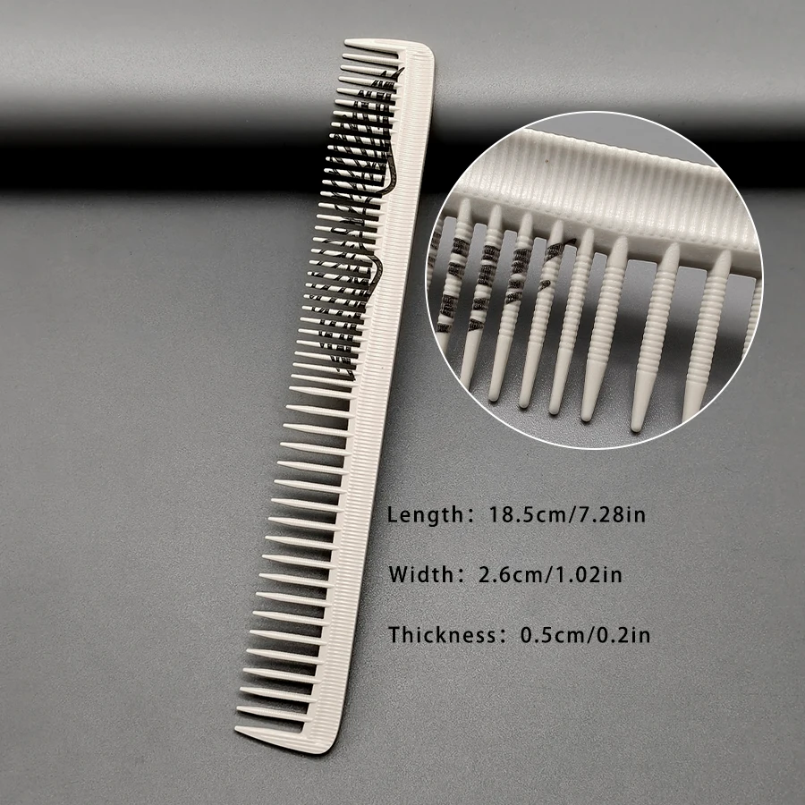 5Pcs Hairdressing Combs, Professional Hair Cutting Combs for Salon Stylists, Cutting Comb Set, Tail Comb, Women's Hair Comb, Men's Hair Comb, Styling Comb, Hairdressing Tools, Essential Household Comb, Durable and Easy to Use