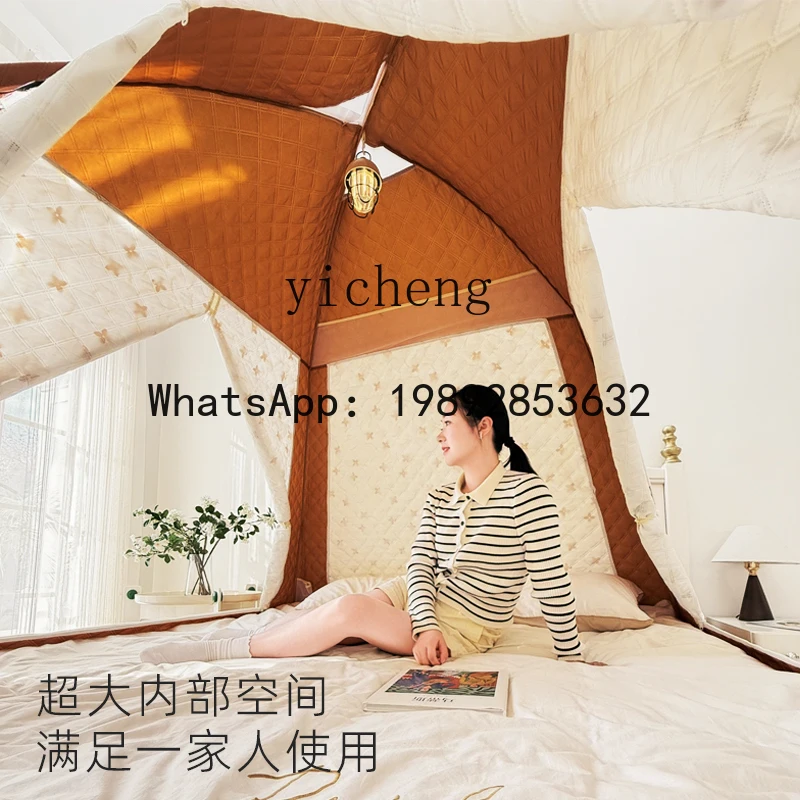 X8   Winter Indoor Warm Bed Tent Living Room Home Windproof Thickened Adult Quilted living room decoration
