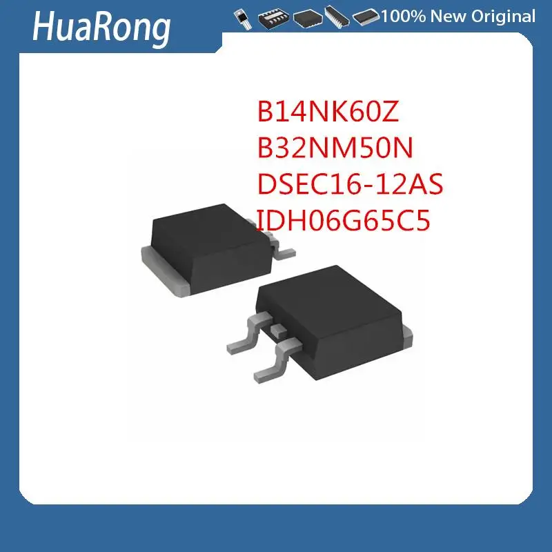 10Pcs/Lot   B14NK60Z STB14NK60Z  B32NM50N STB32NM50N   DSEC16-12AS   IDH06G65C5  D0665C5  TO-263