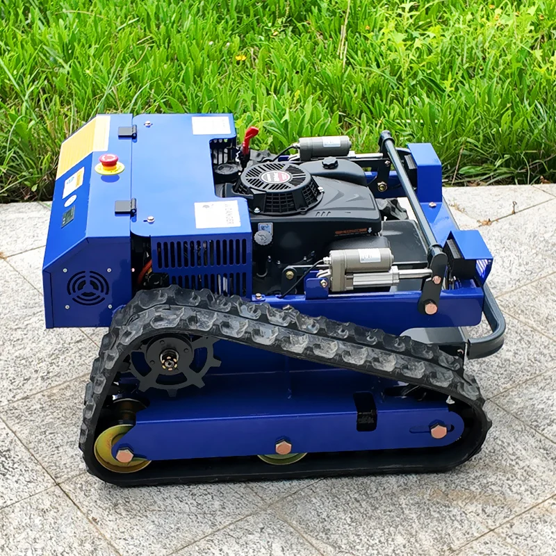 تخصيص التحكم عن بعد آلة تقطيع الفراشي روبوت قاطع غاز صفر بدوره جزازة جميع التضاريس أربعة السكتة الدماغية دورة معدات العناية بالحديقة