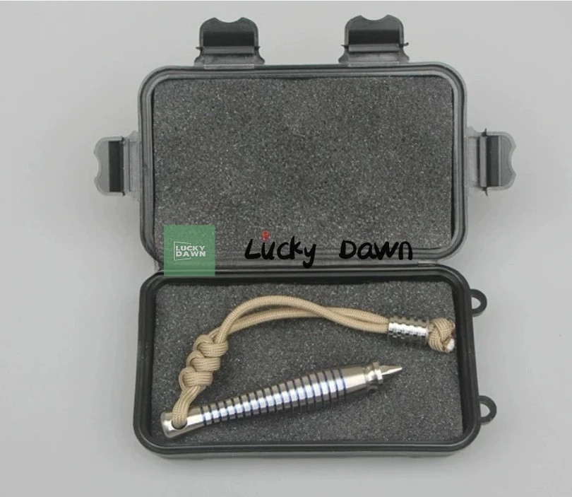 

Titanium Alloy Outdoor Tools Tea Needle Bowl Hidden Dual-purpose Paint Portable Removable