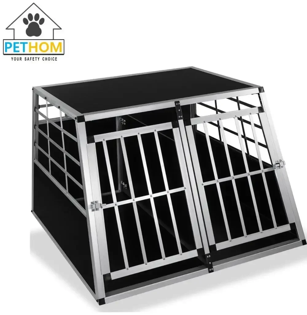 Pet product aluminium Dog Cage  dog Crate ZX104A2