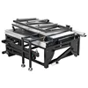 Scie de table coulissante de précision à culbuteur portable, conception sans flexion, adaptée aux sites d'usine 6