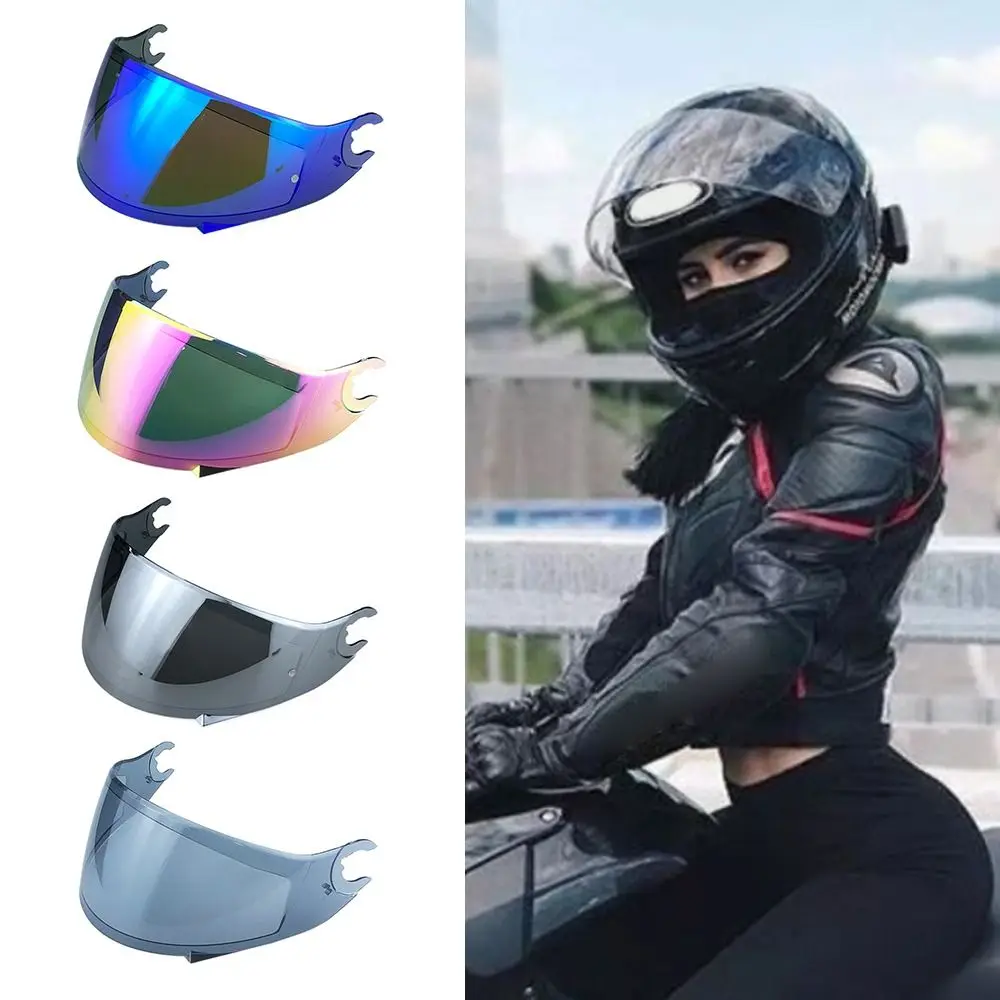 Full Face Helmet Visor Capacete Windshield Mirrored Replacement Helmet Lens Helmet Parts for SHARK D Skwal D-Skwal 2 Spartan